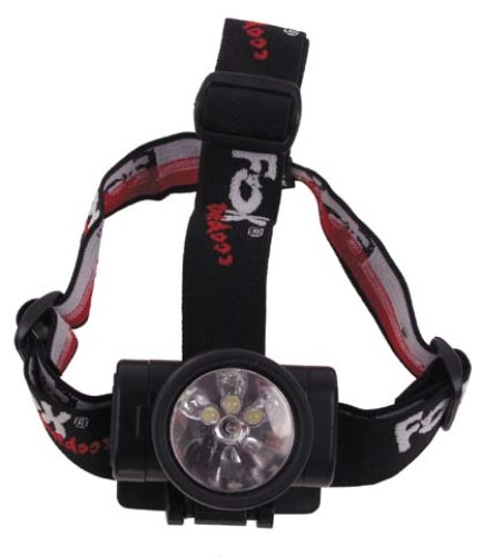 Fox Outdoor Head Torch, Head Strap with Center Strap